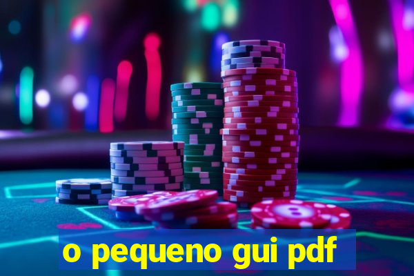 o pequeno gui pdf